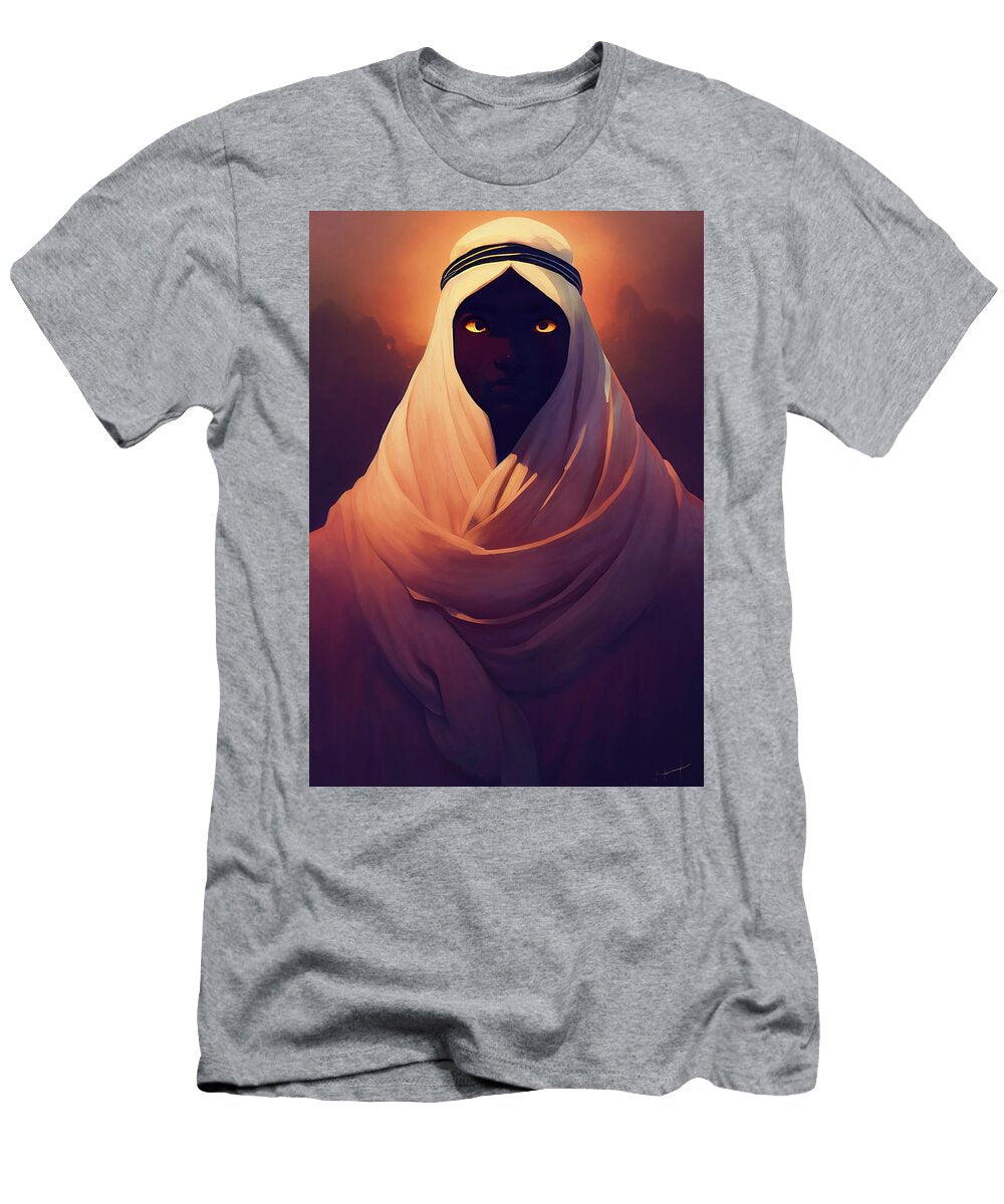 Portrait of Muslim Scholar Illustration Inspired By I By Asar Studios Celestial Images T-Shirt