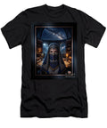 Portrait of Mystic Guardian Zaria Varrus Celestial Scholar Alluring Ai Concept Art By Xzendor7 Xzendor7 T-Shirt