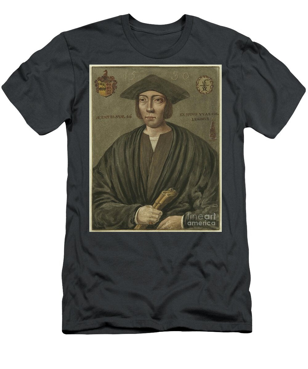 Portrait of Nicholas Thorne Grammar School Unity Street 1825 Edward Cashin T-Shirt