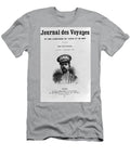 Portrait of Paul Thiriat for the Cover of Journal Des Voyages Et Des Aventures De Terre Et De Mer 1888 Print Unknown T-Shirt