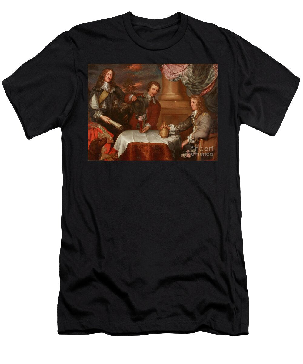 Portrait of Prince Rupert Colonel William Legge Probably and Colonel John Russell 1645 1646 William Dobson T-Shirt