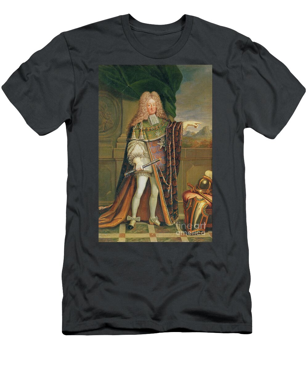 Portrait of Rene De Froulay Count of Tesse C1703 Jacques Laumosnier T-Shirt