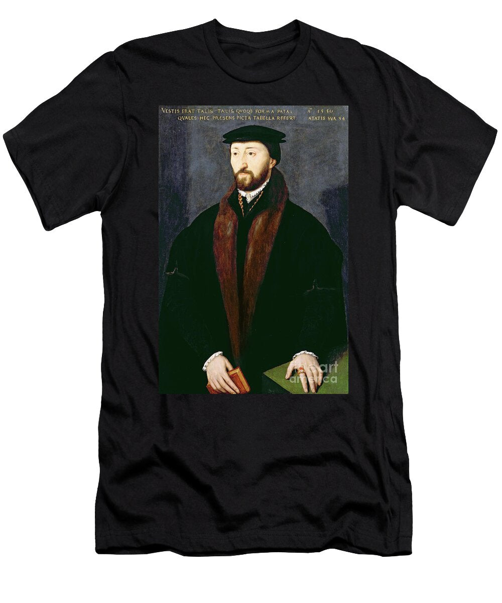 Portrait of Richard Pate English School T-Shirt