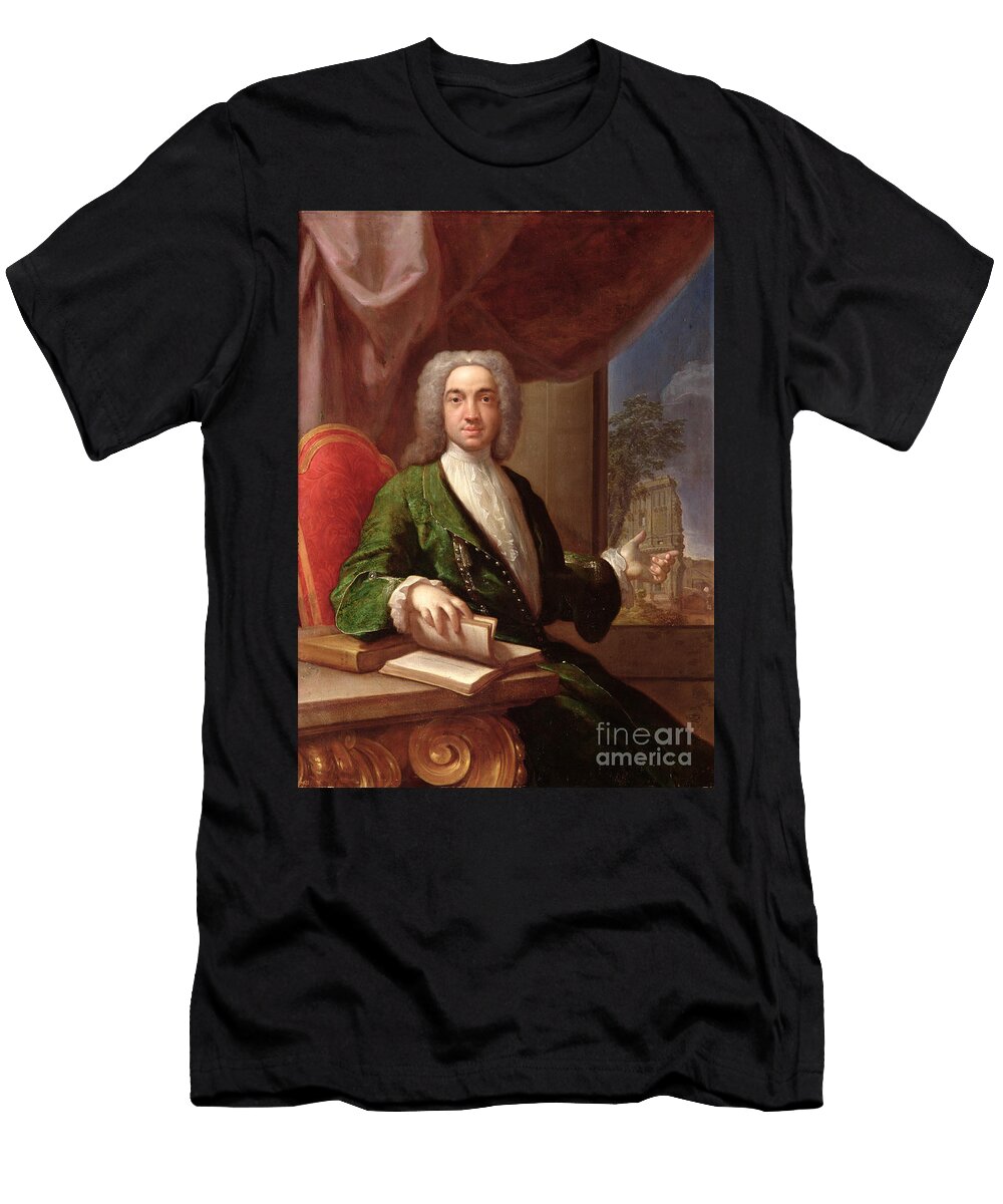 Portrait of Sir Edward Gascoigne 6th Baronet 1724 Francesco Trevisani T-Shirt