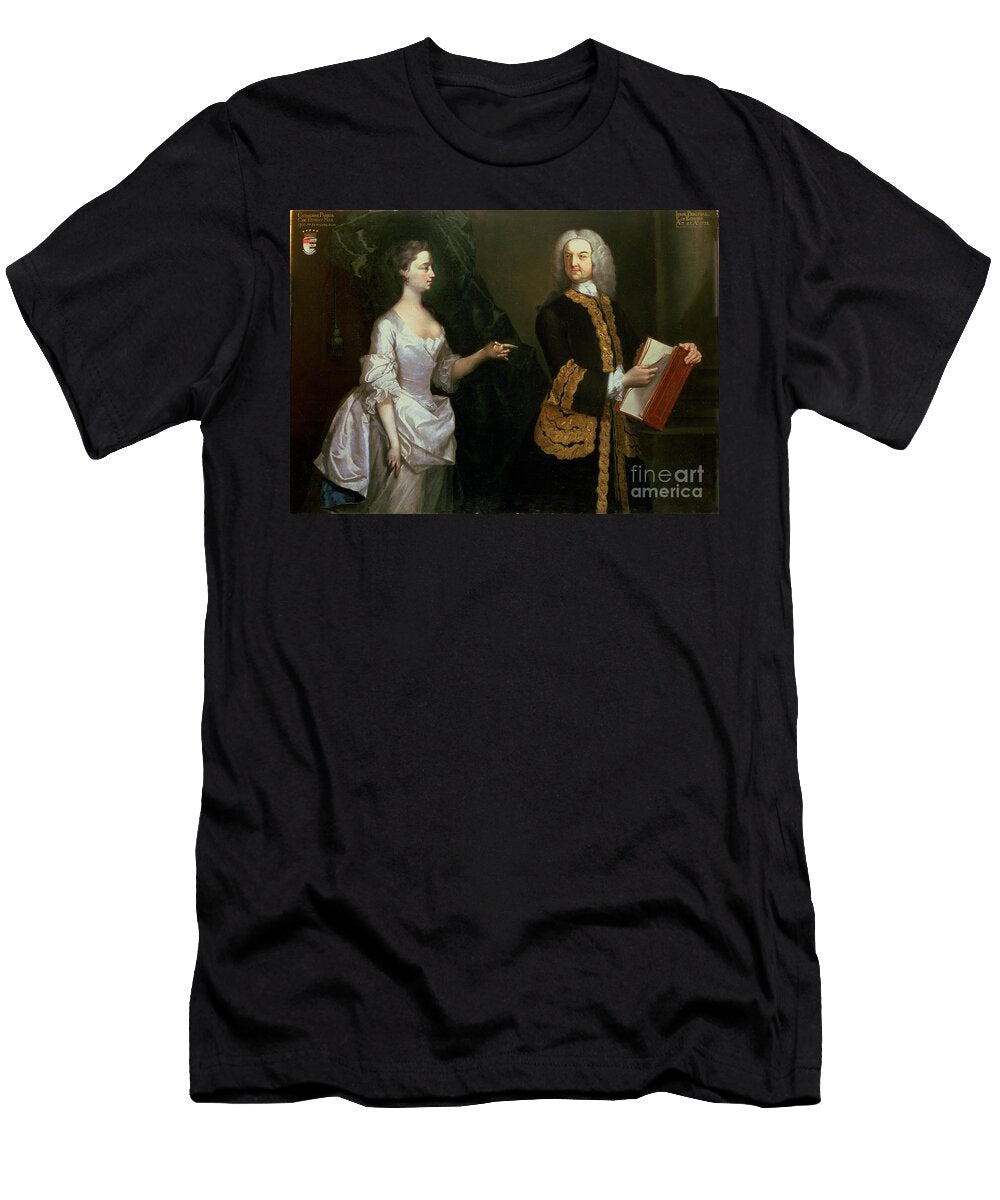 Portrait of Sir John Perceval 1st Earl of Egmont J Aberry T-Shirt