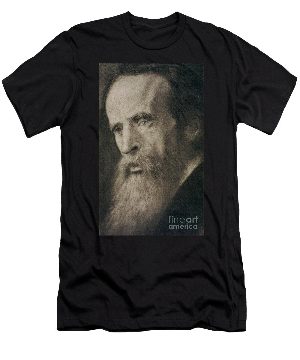 Portrait of Sir Leslie Stephen 1832 1904 William Rothenstein T-Shirt