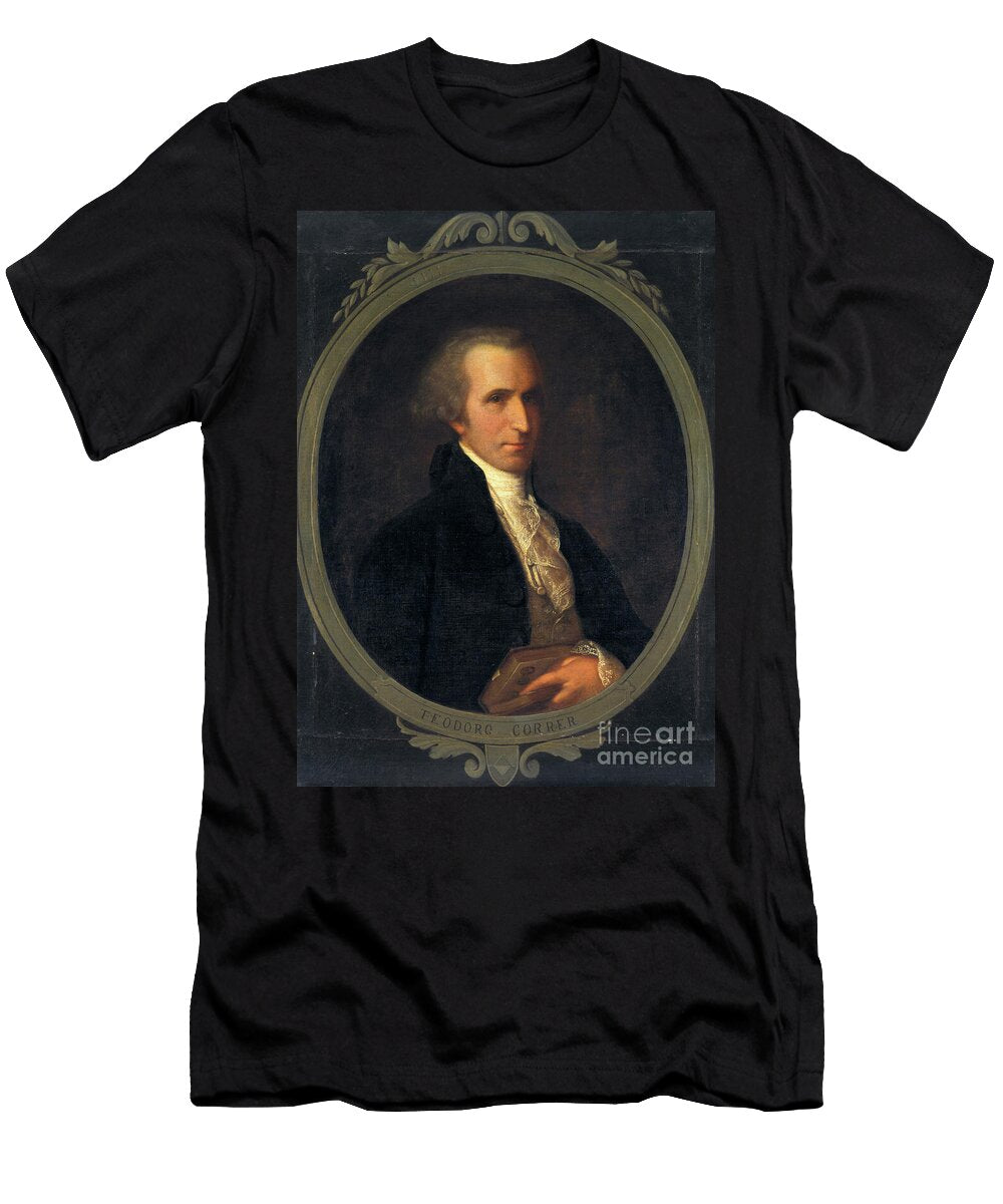 Portrait of Teodoro Correr Oil on Canvas Bernardino Castelli T-Shirt