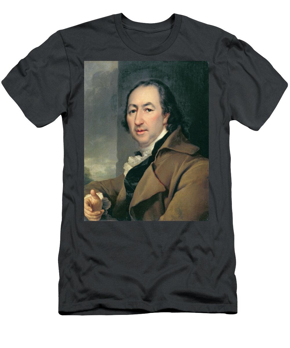 Portrait of the Russian Author Nikolai Ivanovich Novikov 1797 1744 1818 Dmitri Grigorevich Levitsky T-Shirt