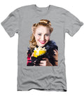 Portrait of Woman with Popcorn Jorgo Photography T-Shirt