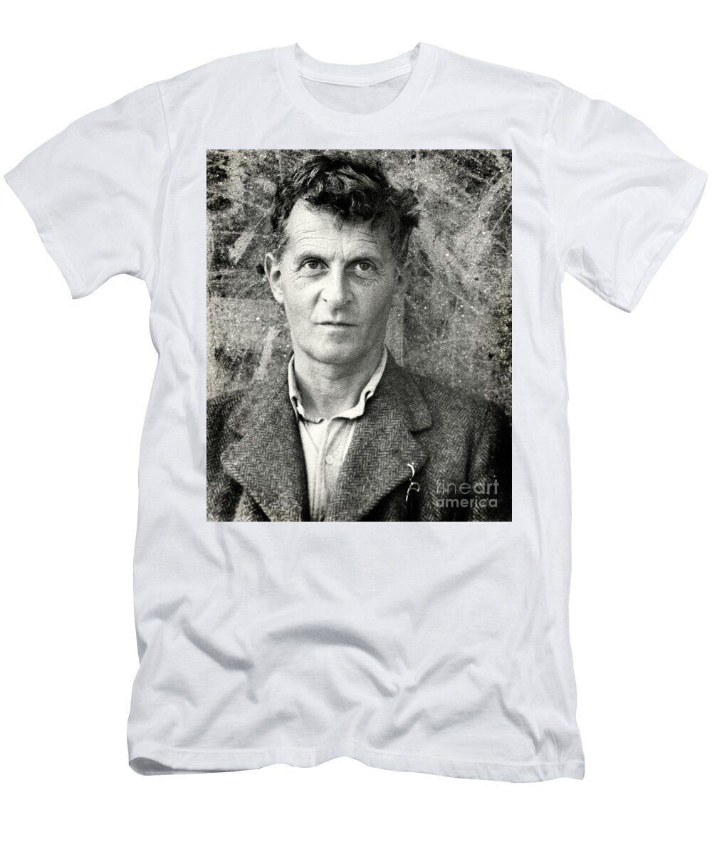 Portrait Photo of Ludwig Wittgenstein English School T-Shirt