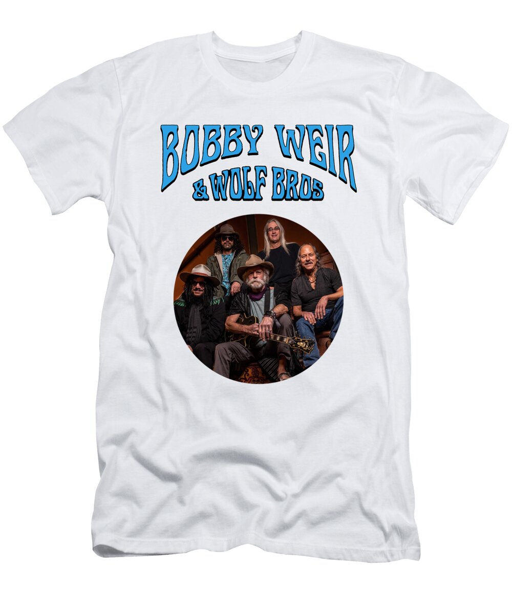 Poster Bob Weir and Wolf Bros Members Ci88 Cahaya Irawan T-Shirt