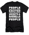 Powerlifter Fitness Workout Gym Powerlifting Crazy Squirrel T-Shirt