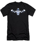 Powerlifter Workout Gym Fitness Powerlifting Crazy Squirrel T-Shirt