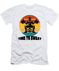 Powerlifting At Sunset Luca Costantini T-Shirt