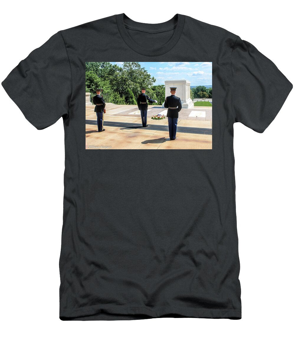 Preparing to Salute William Rogers T-Shirt
