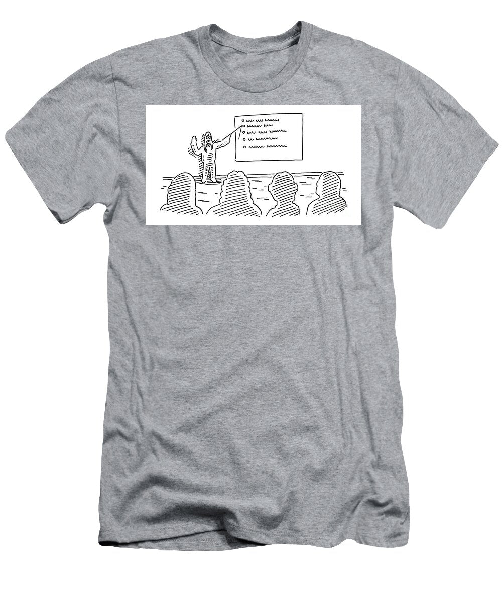 Presentation and Audience Drawing Frank Ramspott T-Shirt