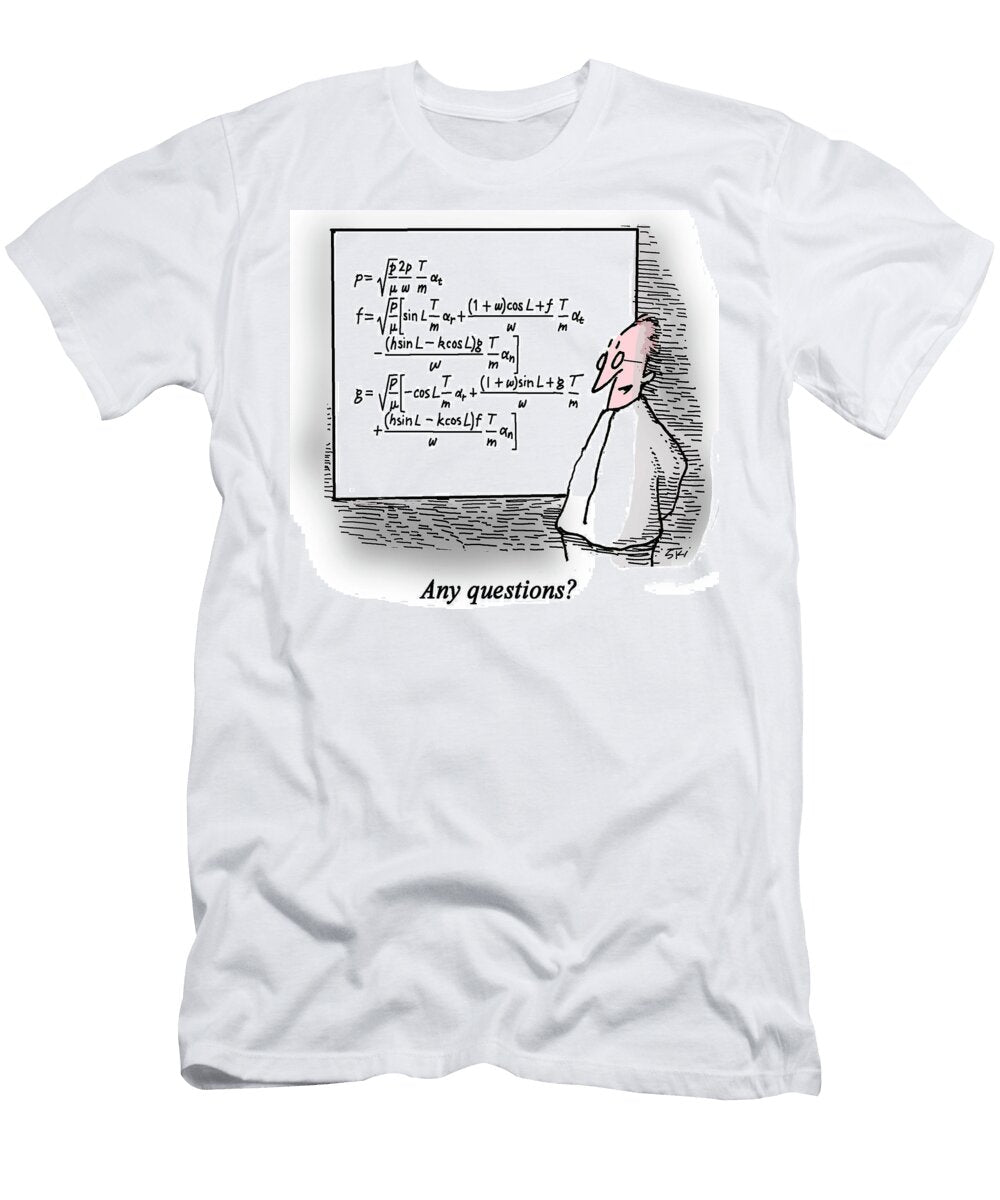 Presentation Any Questions Mark Dubowski T-Shirt