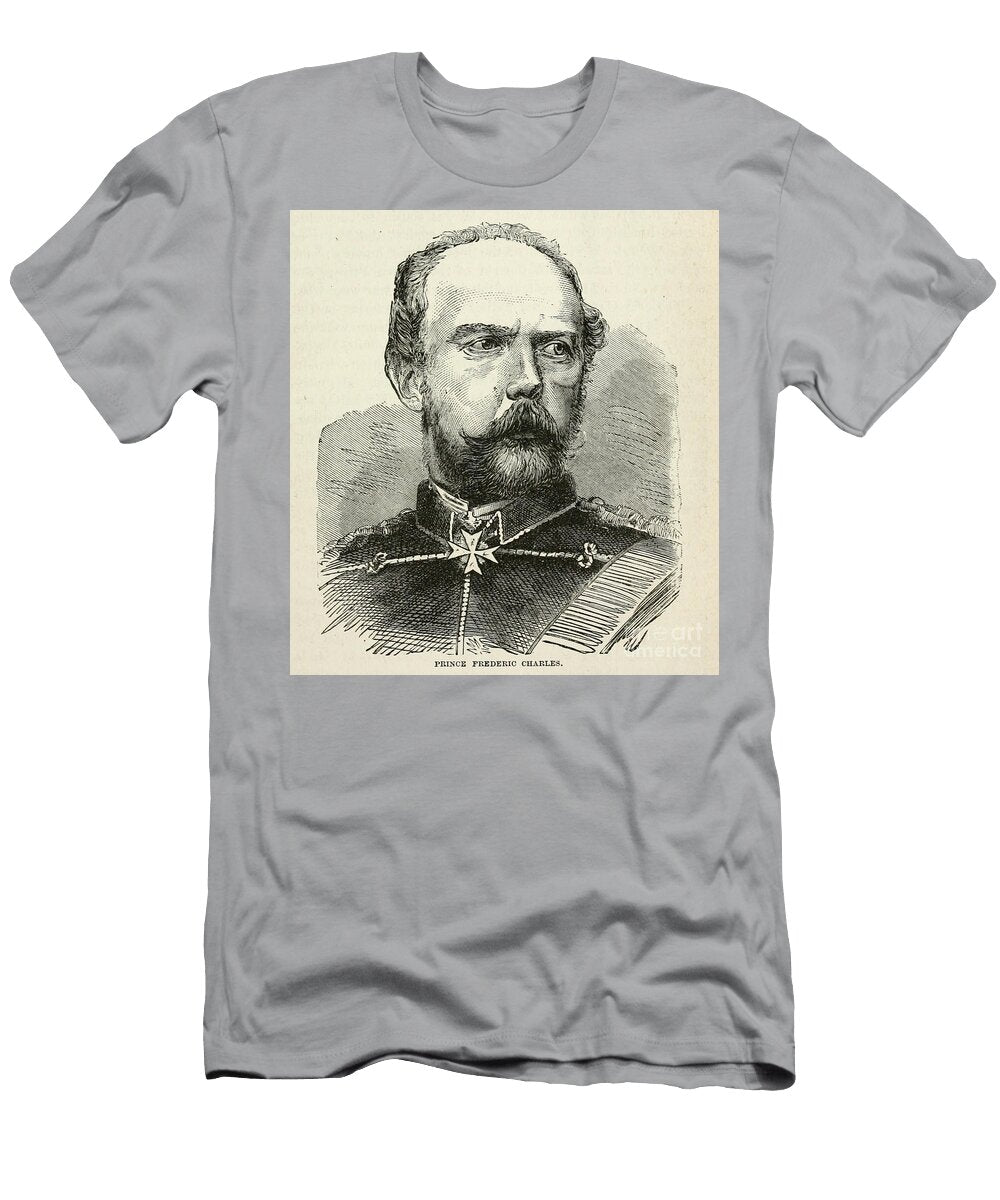 Prince Frederic Charles K Historic Illustrations T-Shirt