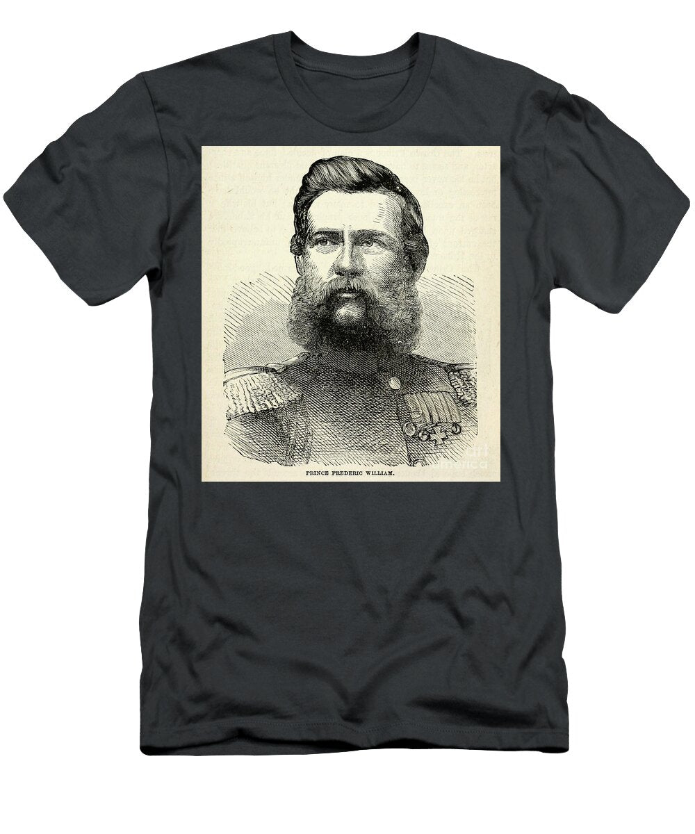 Prince Frederic William K1 Historic Illustrations T-Shirt