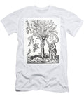 Printers Emblem of Robert Estienne Paris 1526 Woodcut French School T-Shirt