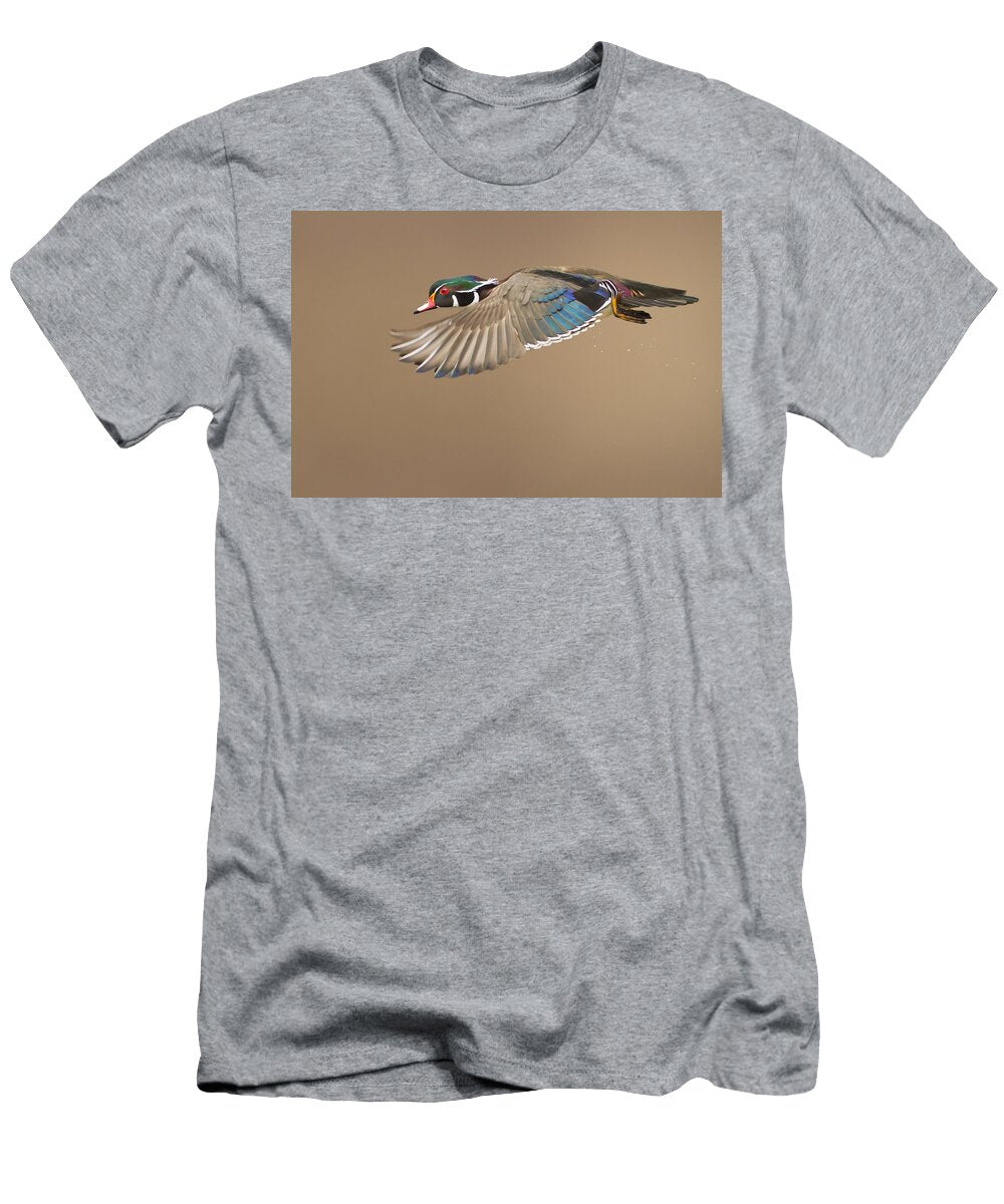 Probably the Most Beautiful of All Duck Species Mircea Costina Photography T-Shirt