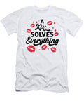 Problem Kissing Solution Relationship Partners Kiss Toms Store T-Shirt