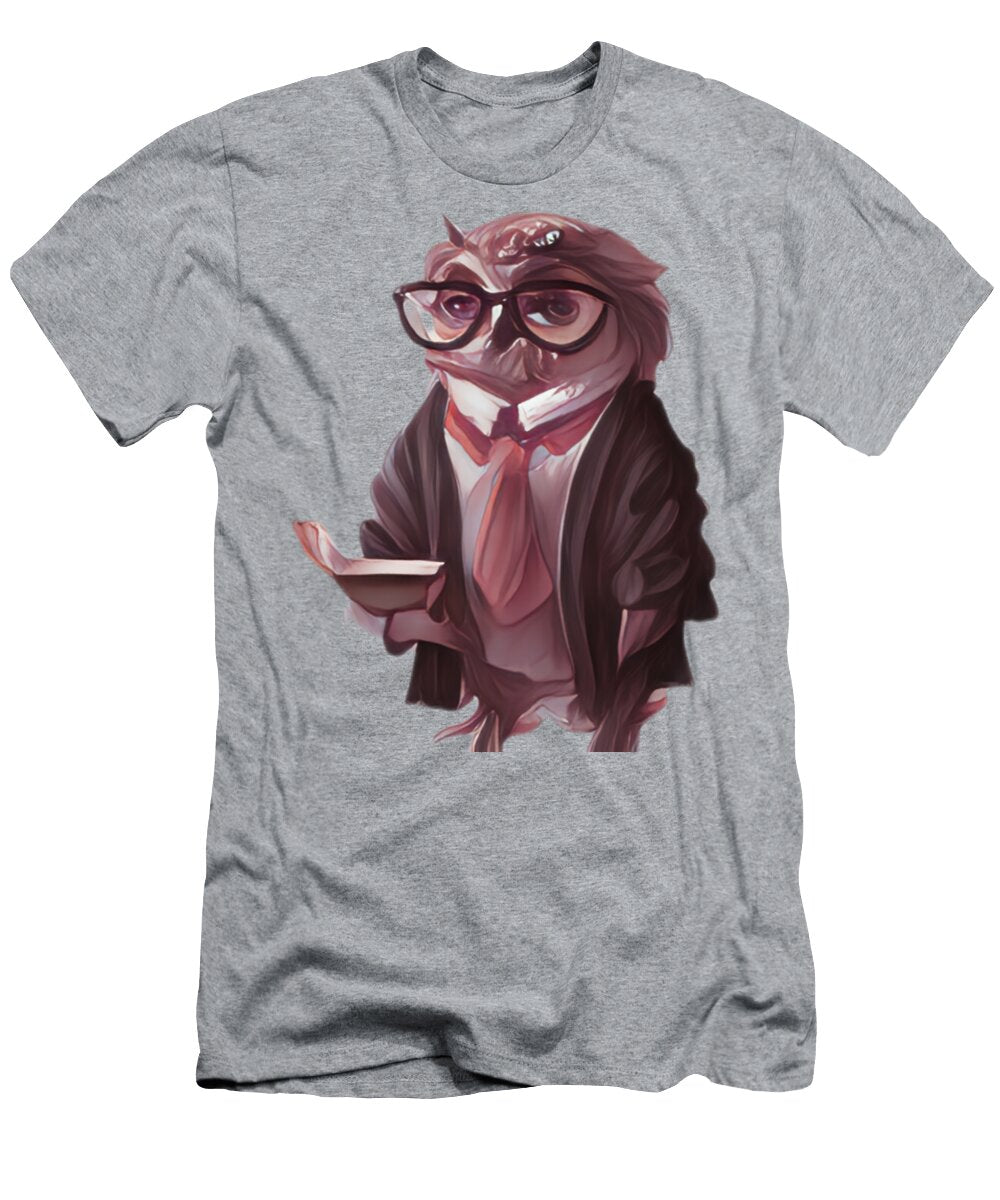 Professor Owl Comic Torsten Schoppe T-Shirt