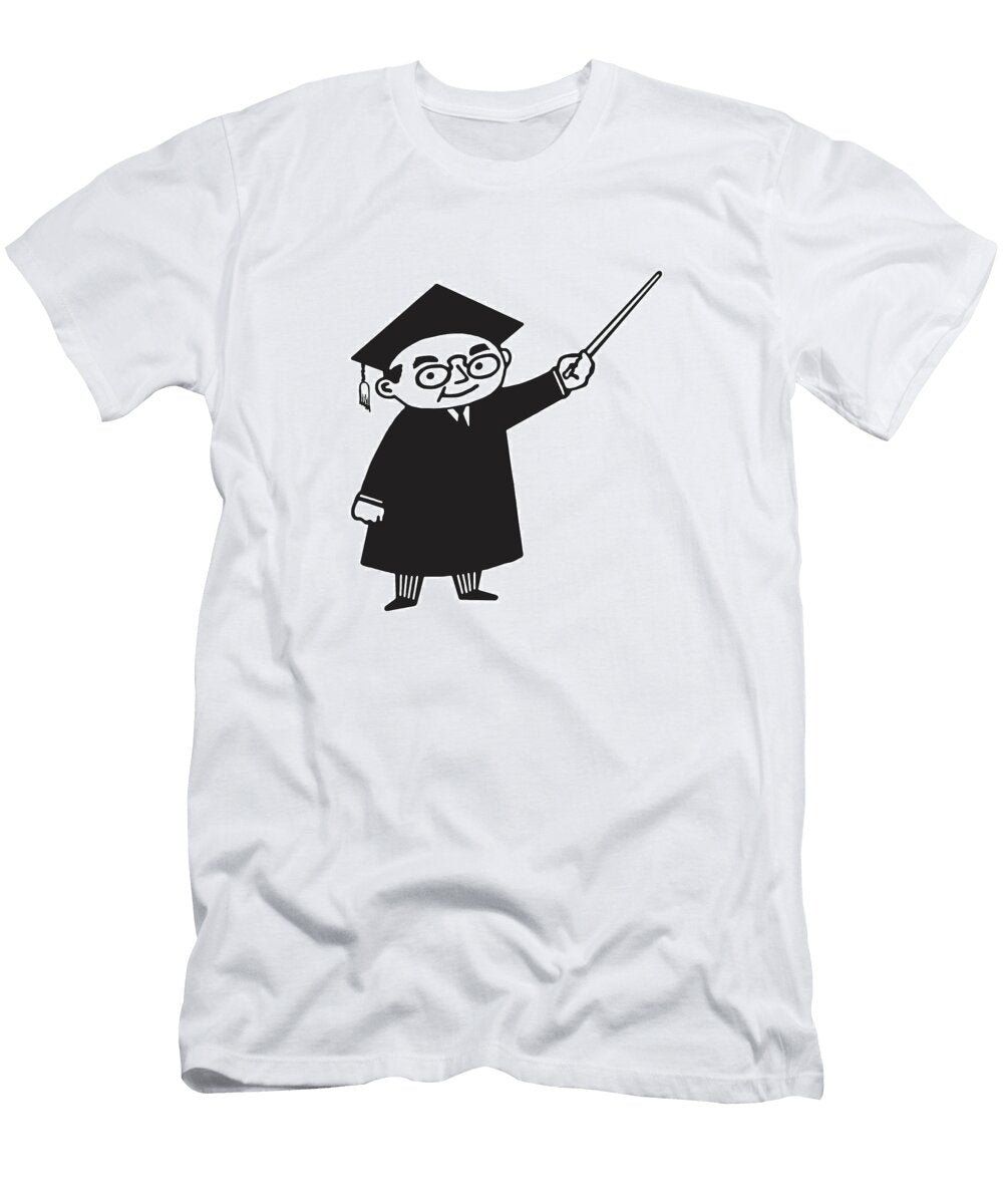 Professor Pointing Csa Images T-Shirt