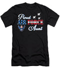 Proud Air Force Aunt US Flag Quang Vu T-Shirt