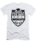 Proud Auntie Kindergarten Graduation Grad Eyes Four T-Shirt