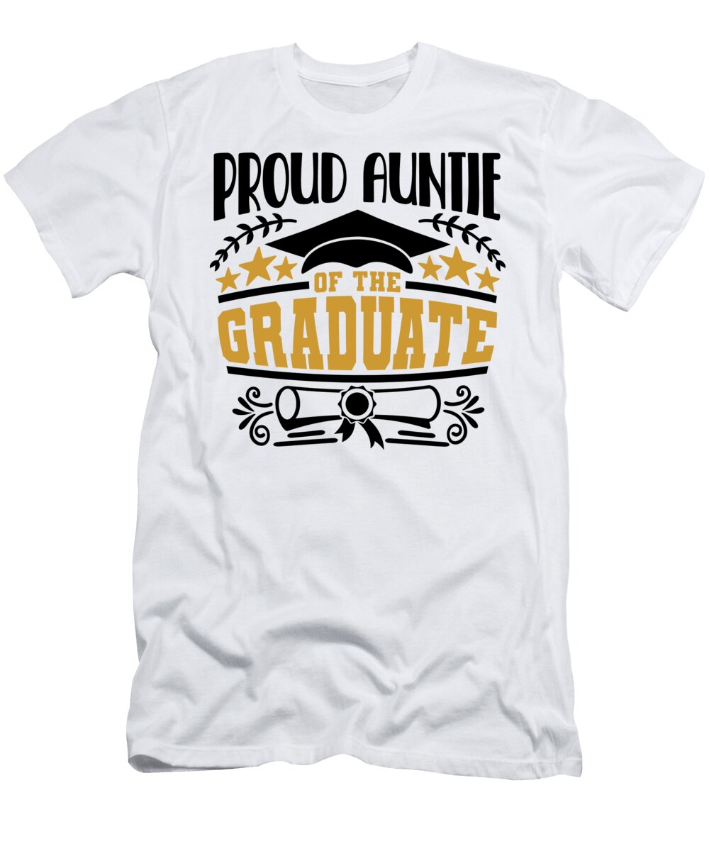 Proud Auntie of the Graduate Sweet Birdie Studio T-Shirt