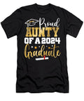 Proud Aunty of a 2024 Graduate Class Senior Graduation Aunt Thepassionshop T-Shirt