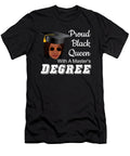 Proud Black Queen with a Masters Degree Graduation Eboni Dabila T-Shirt