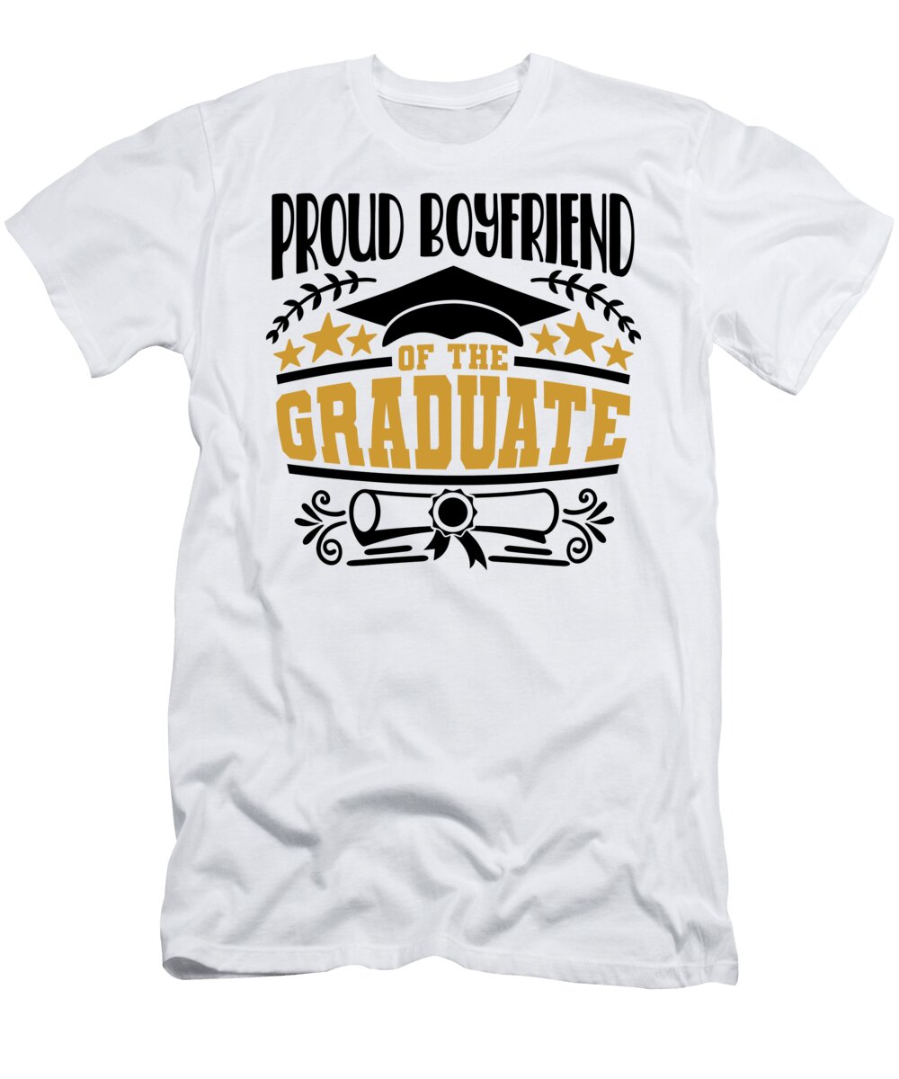 Proud Boyfriend of the Graduate Sweet Birdie Studio T-Shirt
