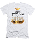 Proud Brother of a 2024 Graduate I Yellow Party Millennialdesign T-Shirt