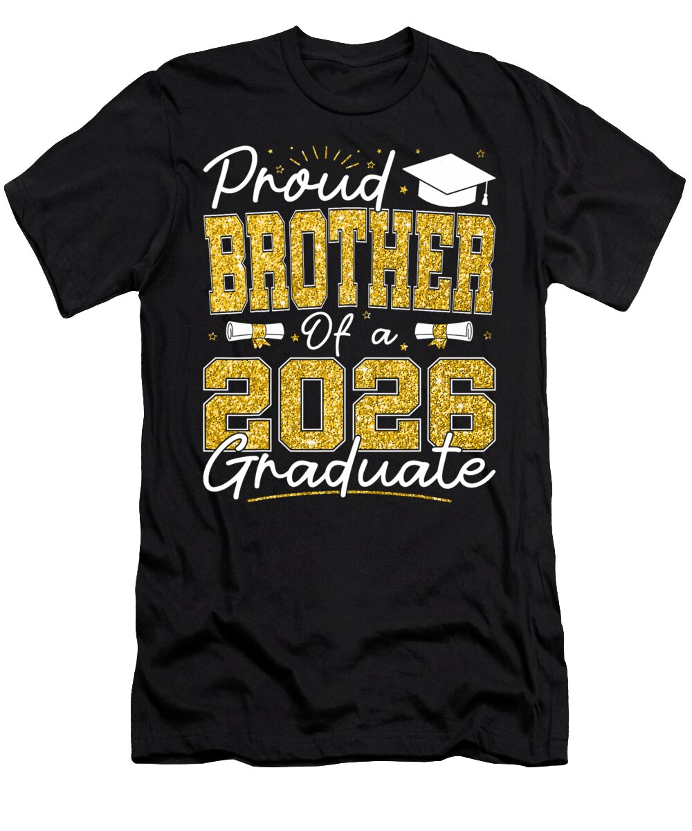 Proud Brother of a 2026 Graduate Senior 2026 Coami Tacti T-Shirt