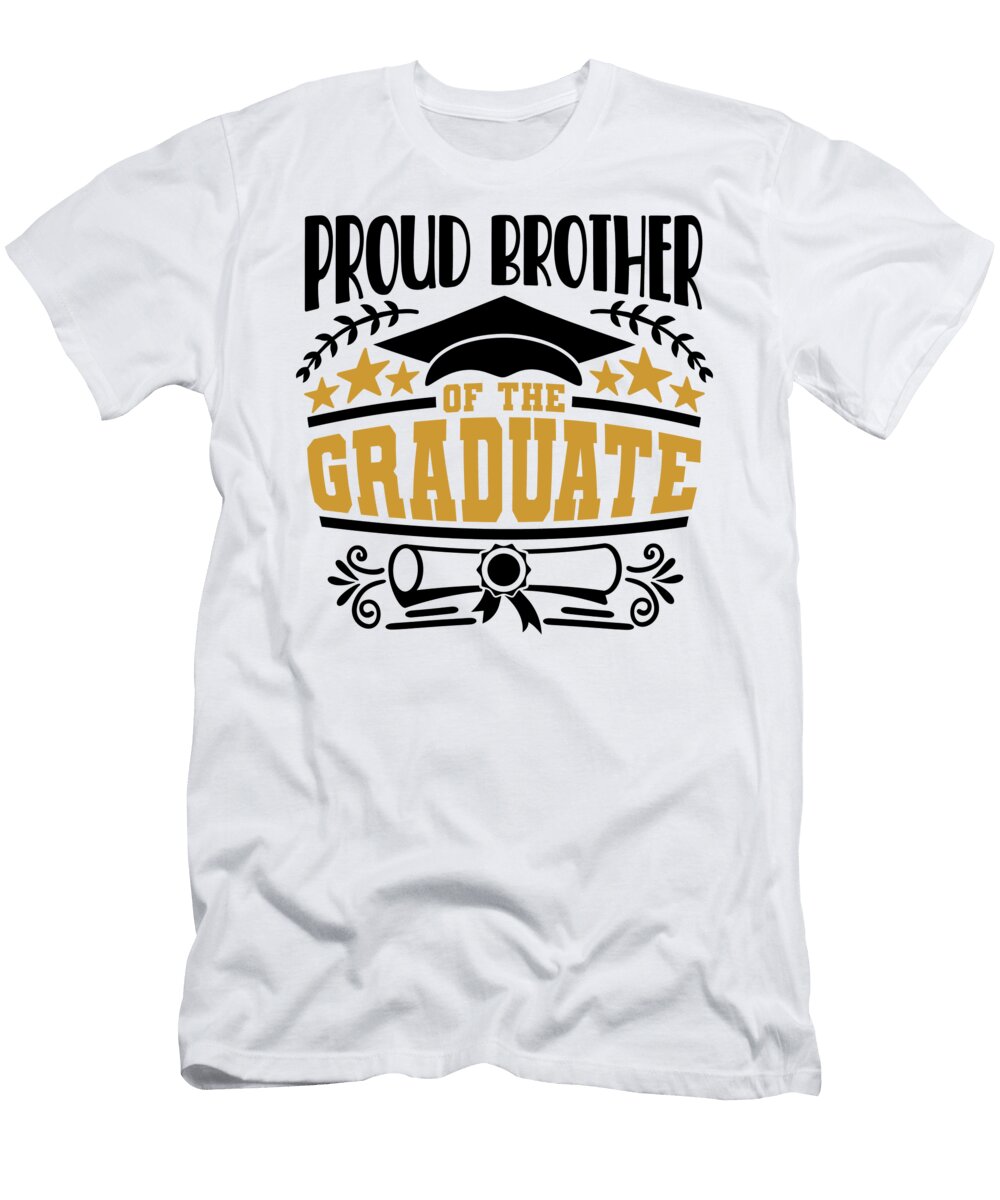 Proud Brother of the Graduate Sweet Birdie Studio T-Shirt