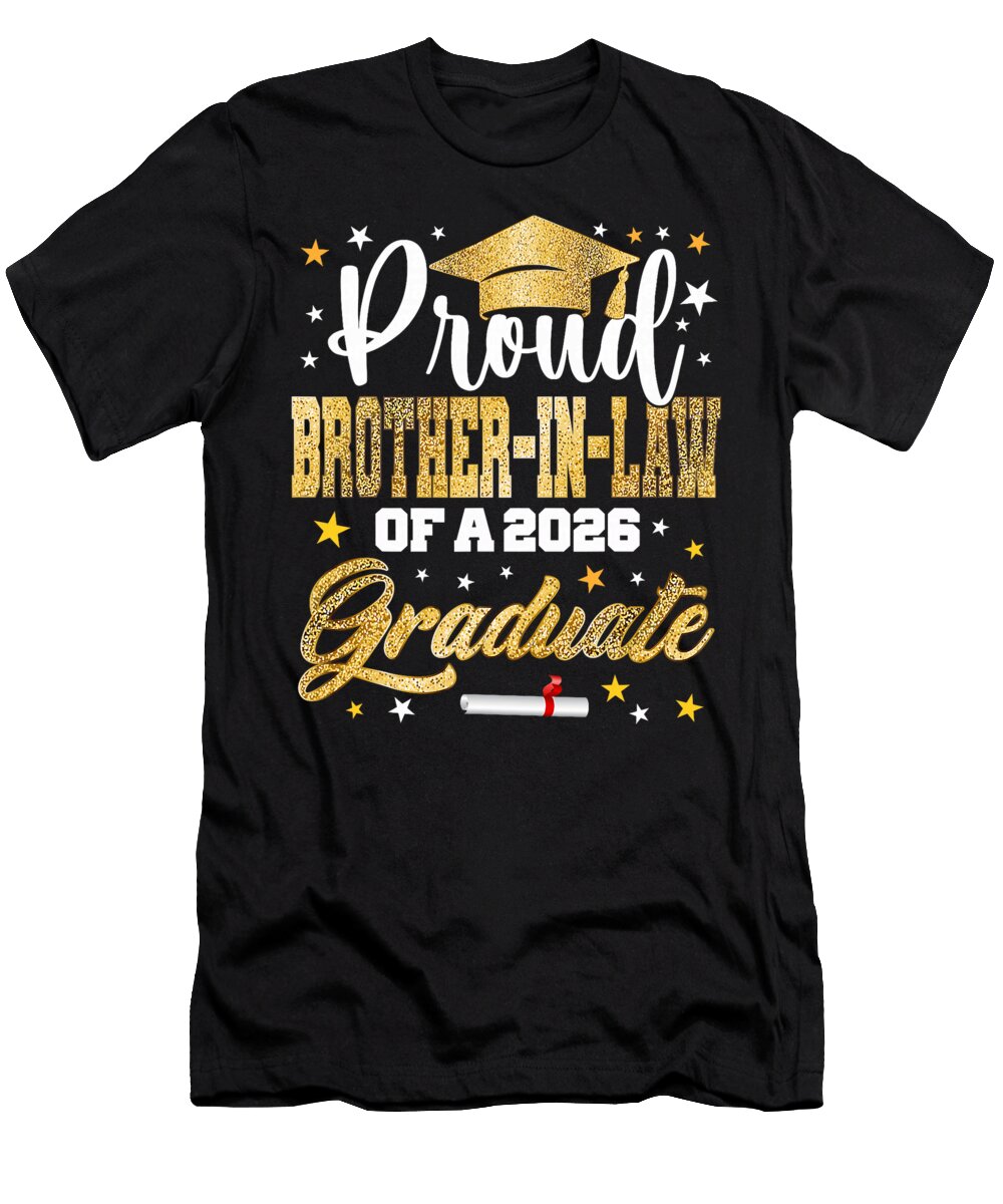 Proud Brotherinlaw of 2026 Graduate Awesome Coami Tacti T-Shirt