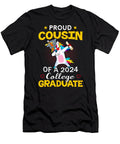 Proud Cousin of a 2024 College Graduate Unicorn Dabbing Thepassionshop T-Shirt