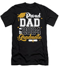 Proud Dad of a 2024 Graduate Senior 2024 Class of 2024 Grad Thepassionshop T-Shirt