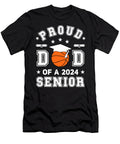 Proud Dad of a 2024 Senior Highschool Basketball Player Thepassionshop T-Shirt