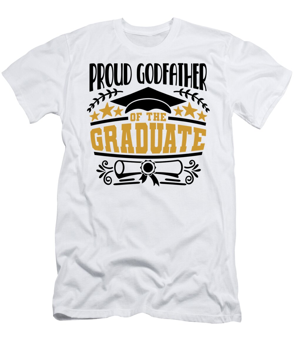 Proud Godfather of the Graduate Sweet Birdie Studio T-Shirt