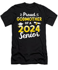 Proud Godmother of Graduation Class of 2024 Senior Graduate Thepassionshop T-Shirt
