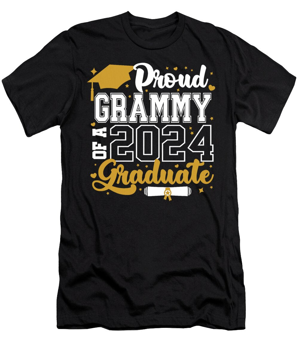Proud Grammy of a 2024 Graduate Class of 2024 Senior 2024 Thepassionshop T-Shirt