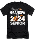 Proud Grandpa of a 2024 Senior Football Graduate Thepassionshop T-Shirt