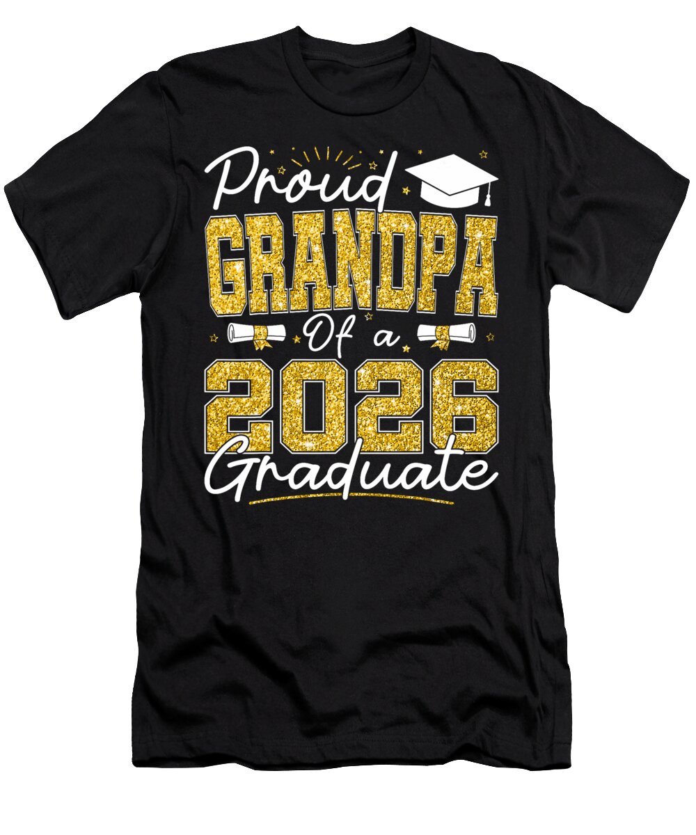 Proud Grandpa of a 2026 Graduate Senior 2026 Coami Tacti T-Shirt