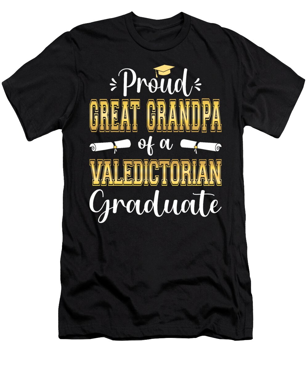 Proud Great Grandpa of a Valedictorian Thepassionshop T-Shirt