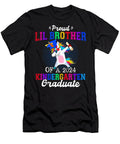 Proud Lil Brother of a 2024 Kindergarten Graduate Unicorn Thepassionshop T-Shirt