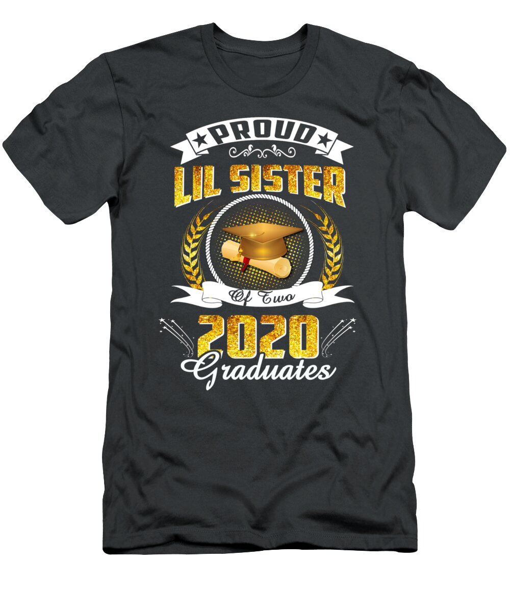 Proud Lil Sister of Two Graduates Edgar Scotland T-Shirt
