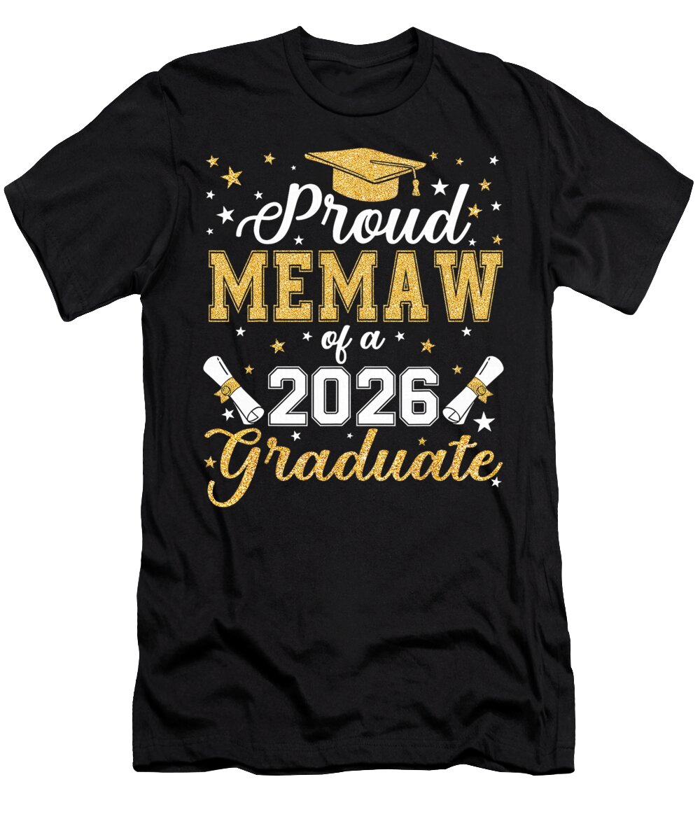 Proud Memaw of a Class of 2026 Graduate 2026 Coami Tacti T-Shirt